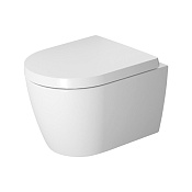 Duravit Me by Starck Унитаз подвесной безободковый 37x48 см, цвет: белый глянцевый 25300900001