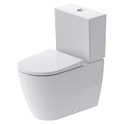 Duravit Bento Starck Box Унитаз напольный 39x65 безободковый с крышкой и бачком, цвет: белый глянц. D4600400
