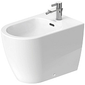 Duravit Soleil by Starck Биде напольное 37x60 см, с переливом хром, цвет: белый глянцевый 2298100000