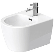 Duravit Soleil by Starck Биде подвесное 37x48 см, с переливом хром, цвет: белый глянцевый 2298150000