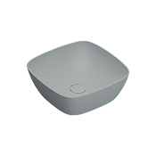 Catalano Alvea Раковина чаша 40x40x14h см, без перелива, покрытие Cataglaze, цвет: acqua матовый 0622400028