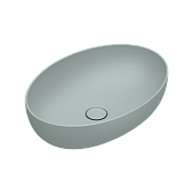 Catalano Sfera Раковина чаша 60x42x16h см, без перелива, покрытие Cataglaze, цвет: acqua матовый 0522600028