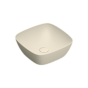 Catalano Alvea Раковина чаша 40x40x14h см, без перелива, покрытие Cataglaze, цвет: lino матовый 0622400030