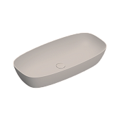 Catalano Alvea Раковина чаша 80x40x14h см, без перелива, покрытие Cataglaze, цвет: seta матовый 0622800031