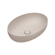 Catalano Sfera Раковина чаша 60x42x16h см, без перелива, покрытие Cataglaze, цвет: seta матовый 0522600031