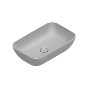 Catalano Green Раковина чаша 60x38x15h см, без перелива, покрытие Cataglaze, цвет: цемент матовый 0422610023