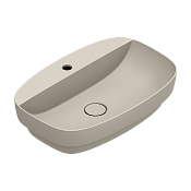 Catalano Alvea Раковина встраиваемая сверху 60x40 см 1 отв без перелива Cataglaze, цвет: sabbia мат. 0625601029