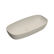 Catalano Alvea Раковина чаша 80x40x14h см, без перелива, покрытие Cataglaze, цвет: sabbia матовый 0622800029