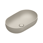 Catalano Sfera Раковина чаша 60x37x16h см, без перелива, покрытие Cataglaze, цвет: sabbia матовый 0522610029