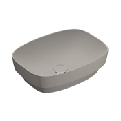 Catalano Alvea Раковина встраиваемая сверху 50x38 см, без перелива, Cataglaze, цвет: tortora матовый 0624500032