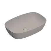 Catalano Alvea Раковина чаша 60x40x14h см, без перелива, покрытие Cataglaze, цвет: tortora матовый 0622600032