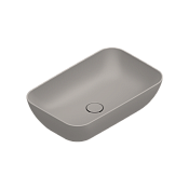 Catalano Green Раковина чаша 60x38x15h см, без перелива, покрытие Cataglaze, цвет: tortora матовый 0422610032