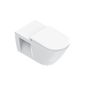 Catalano Comfort Унитаз подвесной безободковый 36x70 см, смыв торнадо, Cataglaze, цвет: белый глянц. 0911700001