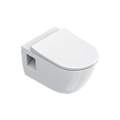 Catalano Sfera Унитаз подвесной безободковый 35x55 см смыв торнадо, Cataglaze, цвет: белый глянцевый 0511650001