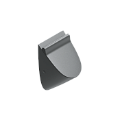 Catalano Comfort Писсуар подвесной со скрытым подводом воды покрытие Cataglaze, цвет: черный матовый 0932541022