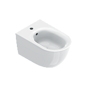 Catalano Sfera Биде подвесное 35x55 см, 1 отв с переливом, покрытие Cataglaze, цвет: белый глянцевый 0518551001