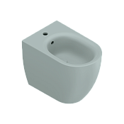 Catalano Sfera Биде приставное 35x55 см, 1 отв., с переливом, покр. Cataglaze, цвет: acqua матовый 0519551028