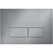 Tece Spring S Кнопка смыва для унитаза с прямоугол. клавишей, нерж. сталь с покрытием против пальцев S240501