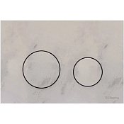 Tece Spring loop Кнопка смыва для унитаза с круглой клавишей, композит, цвет: песочно-бежевый мат. S240610