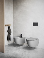 Catalano Sfera Унитаз подвесной безободковый 35x55 см, смыв торнадо, Cataglaze, цвет: цемент матовый 0511550023