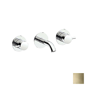 Almar Round Смеситель для раковины, внешняя часть, излив 13,5 см, цвет: PVD polished gold E210055.GO