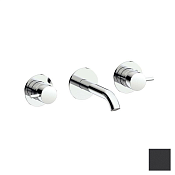 Almar Round Смеситель для раковины, внешняя часть, излив 16,5 см, цвет: matt black E210056.MB