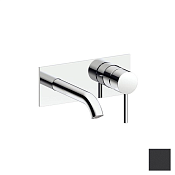 Almar Square Смеситель для раковины, внешняя часть, излив 15,5 см, цвет: matt black E210075.MB