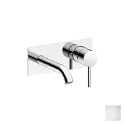 Almar Square Смеситель для раковины, внешняя часть, излив 15,5 см, цвет: matt white E210075.MW