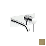 Almar Square Смеситель для раковины, внешняя часть, излив 18,5 см, цвет: PVD brushed high brass E210076.HB