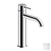 Almar Round Смеситель для раковины на 1 отвер., без д/к, излив 15,3 см, цвет: matt white E214001.MW