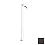 Almar Round Смеситель напольный для раковины внешняя часть, излив 22,2 см, цвет: polished deep black E214007.DB