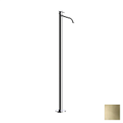 Almar Round Смеситель напольный для раковины, внешняя часть, излив 22,2 см, цвет: PVD polished gold E214007.GO