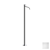 Almar Round Смеситель напольный для раковины, внешняя часть, длина излива 22,2 см, цвет: matt white E214007.MW