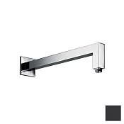 Almar Square Кронштейн для верхнего душа настенный 34 см, цвет: matt black E021003.MB