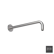 Almar Round Кронштейн для верхнего душа настенный 35 см, цвет: 316 PVD brushed absolute black E021093.AB316