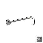 Almar Round Кронштейн для верхнего душа настенный 35 см, цвет: 316 PVD brushed gun metal E021093.GM316