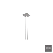 Almar Square Кронштейн для верхнего душа потолочный 30 см, цвет: 316 PVD brushed gun metal E021094.GM316