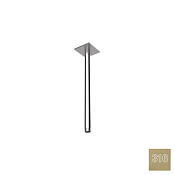 Almar Square Кронштейн для верхнего душа потолочный 30 см, цвет: 316 PVD brushed high brass E021094.HB316