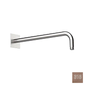 Almar Square Кронштейн для верхнего душа настенный 35 см, цвет: 316 PVD brushed copper E021095.CO316