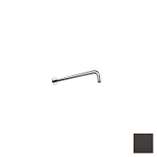 Almar Round Кронштейн для верхнего душа настенный 42 см, цвет: PVD polished deep black E021115.DB