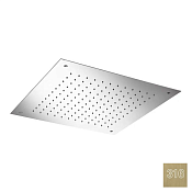 Almar Square 500 Потолочный душ 49,8х49,8 см, встраиваемый, 1 режим, цвет: 316 brushed high brass E044024.HB316