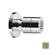 Almar Body Jets Душевая форсунка настенная d3,2 см, цвет: PVD brushed high brass E044030.HB