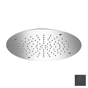 Almar Round 380 Потолочный душ d38 см, встраиваемый, 1 режим, цвет: PVD brushed absolute black E044048.AB