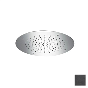Almar Round 380 Потолочный душ d38 см, встраиваемый, 1 режим, цвет: PVD brushed absolute black E044065.AB