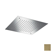 Almar Square 380 Потолочный душ 38х38 см, встраиваемый, 1 режим, цвет: PVD brushed high brass E044066.HB