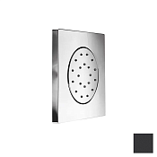 Almar Body Jets Душевая форсунка встраиваемая 12,5х12,5h см, цвет: matt black E044085.MB