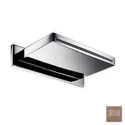 Almar Waterfall Излив настенный̆ каскадный̆ для душа 14 см, цвет: 316 PVD brushed copper E044086.CO316