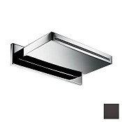 Almar Waterfall Излив настенный̆ каскадный̆ для душа 14 см, цвет: PVD polished deep black E044086.DB
