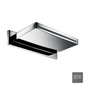 Almar Waterfall Излив настенный̆ каскадный̆ для душа 14 см, цвет: 316 PVD brushed gun metal E044086.GM316