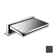 Almar Waterfall Излив на борт ванны 15 см, цвет: PVD brushed absolute black E044087.AB